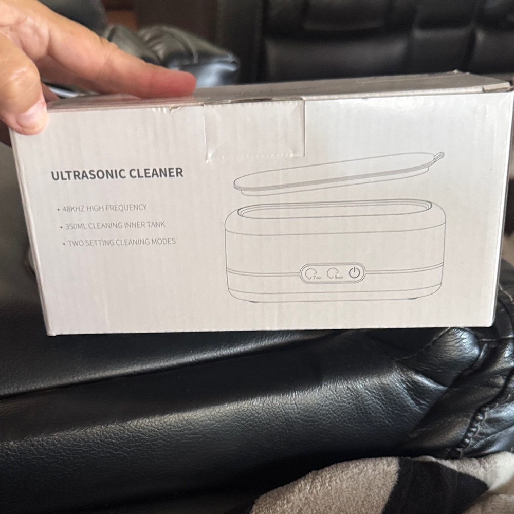 Ultrasonic Cleaner - Silver